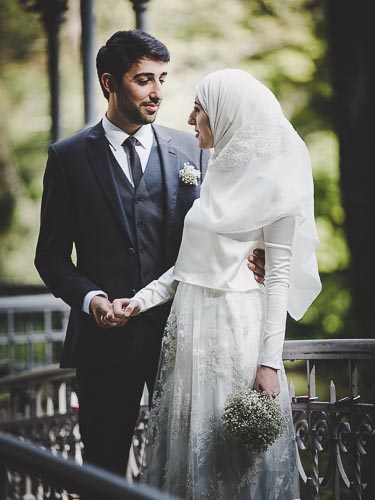 Hochzeitsfoto am Waldsee Freiburg