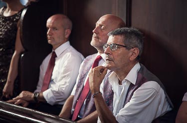 Musiker in der Kirche bei der Hochzeit im Kinzigtal